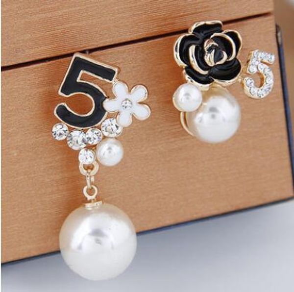Pearl Number 5 Long Dangle Chain Famous Brand Designer Luxury Jewelry Jewlery Brincos Orecchini Earrings For Women
Pearl Number 5 Long Dangle Chain Famous Brand Designer Luxury Jewelry Jewlery Brincos Orecchini Earrings For Women