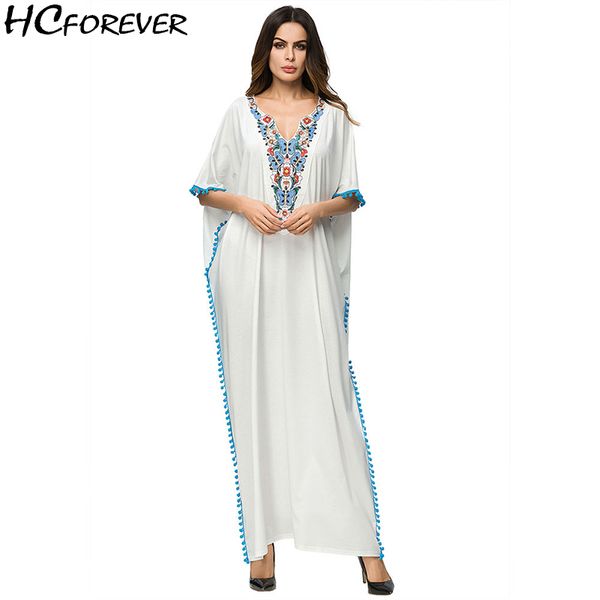 summer vintage boho beach white maxi dress embroidery floral bohemian elegant retro plus size loose kaftan long dresses 2018 new, White;black
summer vintage boho beach white maxi dress embroidery floral bohemian elegant retro plus size loose kaftan long dresses 2018 new, White;black