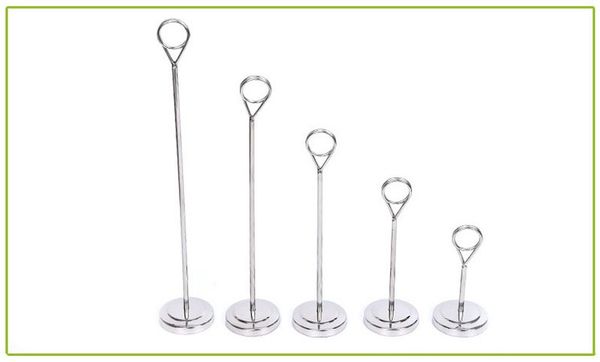 stainless steel table number holders place card stands tag label clip wedding party decoration 10/15/20/25/30cm tall za5916
stainless steel table number holders place card stands tag label clip wedding party decoration 10/15/20/25/30cm tall za5916