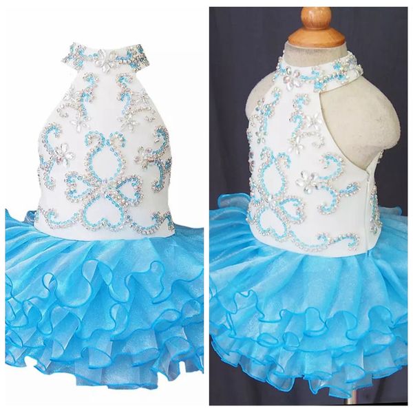 halter sleeveless 2019 beaded girls cupcake dresses toddler mini short birthday party gowns infant tutu national pageant bling bling, White;red
halter sleeveless 2019 beaded girls cupcake dresses toddler mini short birthday party gowns infant tutu national pageant bling bling, White;red