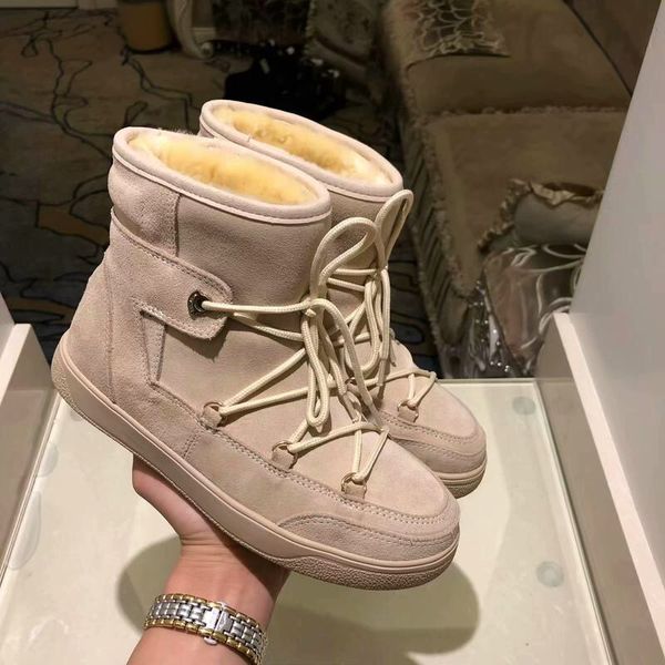 women warm snow ankle boots buckle match solid martin boots shoes girls winter boots, Black