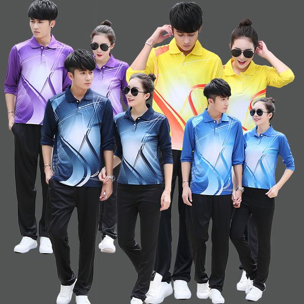 men women tennis long-sleeved suits polyester quick-drying badminton table tennis long-sleeved pants training suits tennis jersey t shirt, White;yellow
men women tennis long-sleeved suits polyester quick-drying badminton table tennis long-sleeved pants training suits tennis jersey t shirt, White;yellow