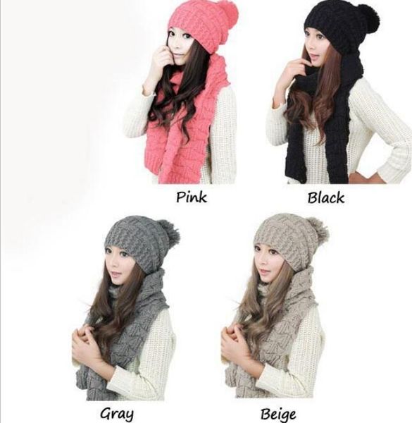 6 pcs women knitting scarf hat set beanie hat infinity scarf winter warm scarves hats sets warm scarves hats sets, Blue;gray
6 pcs women knitting scarf hat set beanie hat infinity scarf winter warm scarves hats sets warm scarves hats sets, Blue;gray