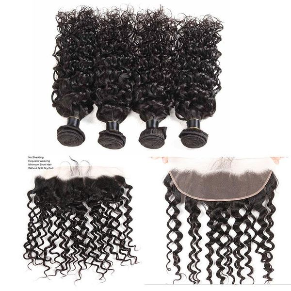 лучшие продажи малайзии волна воды девы пучки 4 шт. с 13x4 кружева фронтальная реми человеческих волос плетение с фронтальной, Black
лучшие продажи малайзии волна воды девы пучки 4 шт. с 13x4 кружева фронтальная реми человеческих волос плетение с фронтальной, Black