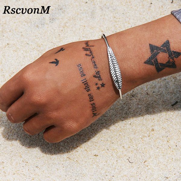 rscvonm new boho lucky bracelet femme 2018 jewelry vintage pulseras gold colour silver simple leaf feather bracelet for women, Black
rscvonm new boho lucky bracelet femme 2018 jewelry vintage pulseras gold colour silver simple leaf feather bracelet for women, Black