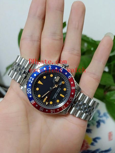 sell watches watch bp factory 40 mm gmt vintage 1675 stainless steel red blue bezel asia black dial 2813 movement mechanical automatic, Slivery;brown
sell watches watch bp factory 40 mm gmt vintage 1675 stainless steel red blue bezel asia black dial 2813 movement mechanical automatic, Slivery;brown
