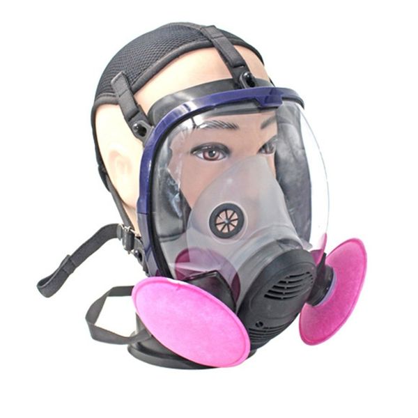 tsai full face outdoor cycling mask respirator gas mask anti-dust safety with cotton filter for industry painting, Black
tsai full face outdoor cycling mask respirator gas mask anti-dust safety with cotton filter for industry painting, Black