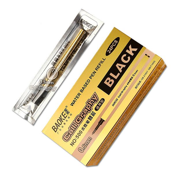 24pcs/lot refill 0.5mm gel pen refill office school stationery new gel ink pen replacement articulos
24pcs/lot refill 0.5mm gel pen refill office school stationery new gel ink pen replacement articulos