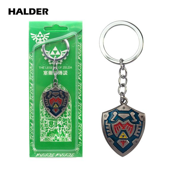 halder the legend of zelda shield pendant handmade alloy metal keychain enamel keyring holder bag car accessory cosplay, Silver
halder the legend of zelda shield pendant handmade alloy metal keychain enamel keyring holder bag car accessory cosplay, Silver