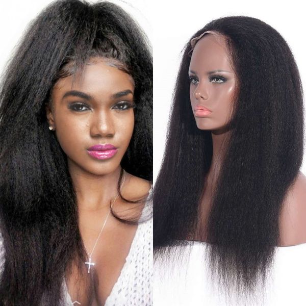 kinky straight full lace human hair wigs yaki lace wigs malaysian hair 130% density lace front wigs, Black;brown
kinky straight full lace human hair wigs yaki lace wigs malaysian hair 130% density lace front wigs, Black;brown