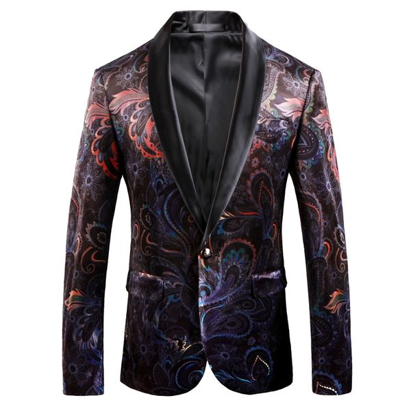 collar floral blazer men slim fit red paisley blazer suit jacket casual prom blazers men stage costumes for singers, White;black
collar floral blazer men slim fit red paisley blazer suit jacket casual prom blazers men stage costumes for singers, White;black