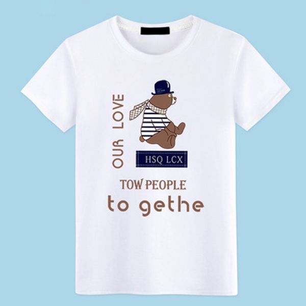 Spring Summer Men T Shirt Fashion Brand Loose Basic Tee Bear Printed O-neck Short Sleeves Top Clothings
Spring Summer Men T Shirt Fashion Brand Loose Basic Tee Bear Printed O-neck Short Sleeves Top Clothings