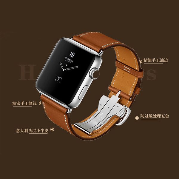 facory price buckle real genuine leather band single tour strap wristband 38mm 42mm, Black;brown
facory price buckle real genuine leather band single tour strap wristband 38mm 42mm, Black;brown