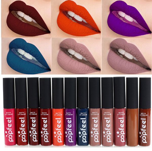makeup waterproof batom tint lip gloss red brown nude long lasting popfeel brand liquid matte makeup lipstick
makeup waterproof batom tint lip gloss red brown nude long lasting popfeel brand liquid matte makeup lipstick