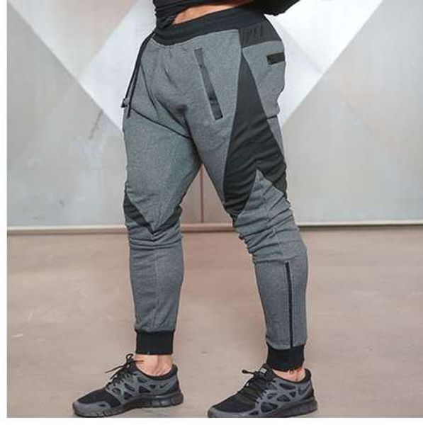 brand cotton pants men joggers beck01, Black