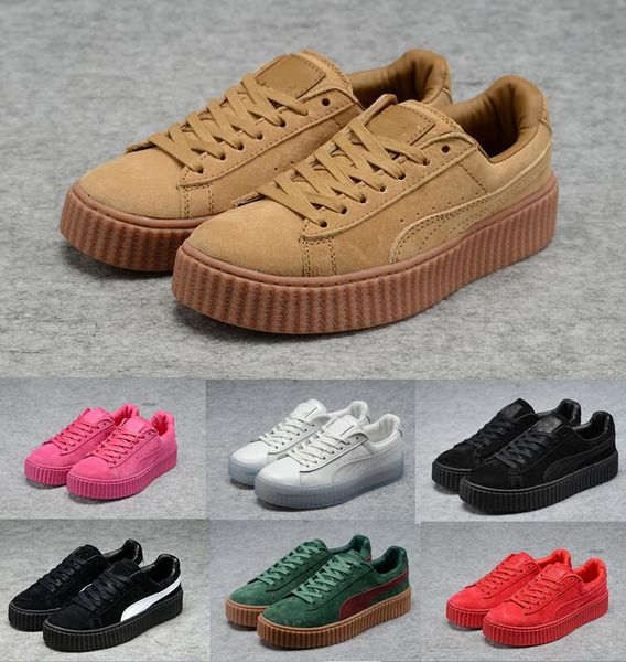 2018 новый X Рианна замша CREEPER Рианна красный черный серый с Zapatos кроссовки Кроссовки кроссовки тренеры открытый размер обуви 36-44
2018 новый X Рианна замша CREEPER Рианна красный черный серый с Zapatos кроссовки Кроссовки кроссовки тренеры открытый размер обуви 36-44