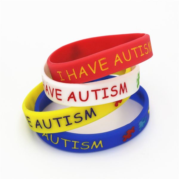 1pc i have autism puzzle silicone bracelets&bangles daily reminder colourful wristbands in kids size multicolor gifts sh086, Golden;silver
1pc i have autism puzzle silicone bracelets&bangles daily reminder colourful wristbands in kids size multicolor gifts sh086, Golden;silver