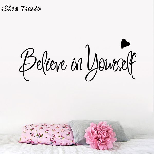 believe in yourself wall sticker decor living room decals inspirational text bedroom living room wall stickers
believe in yourself wall sticker decor living room decals inspirational text bedroom living room wall stickers