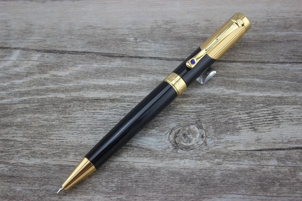 jinhao 9009 black golden hat business medium nib ballpoint pen gem hook trim new, Blue;orange
jinhao 9009 black golden hat business medium nib ballpoint pen gem hook trim new, Blue;orange