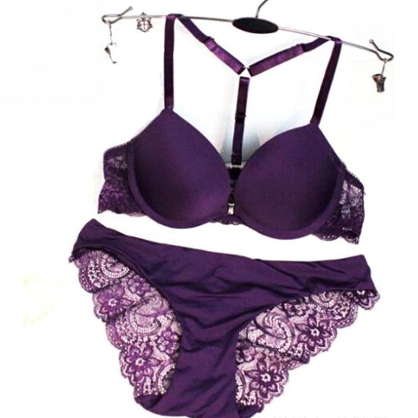 fashion underwire front closure women bra+underpants suit lace style y-line back strap smooth surface bra underwear set s1012, Red;black
fashion underwire front closure women bra+underpants suit lace style y-line back strap smooth surface bra underwear set s1012, Red;black