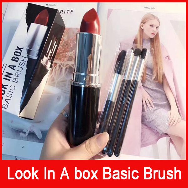 2018 M brand Makeup Look In A box Basic Brush Makeup Brush with Big Lipstick Shape Holder 4pcs makeup brushes set free shipping
2018 M brand Makeup Look In A box Basic Brush Makeup Brush with Big Lipstick Shape Holder 4pcs makeup brushes set free shipping