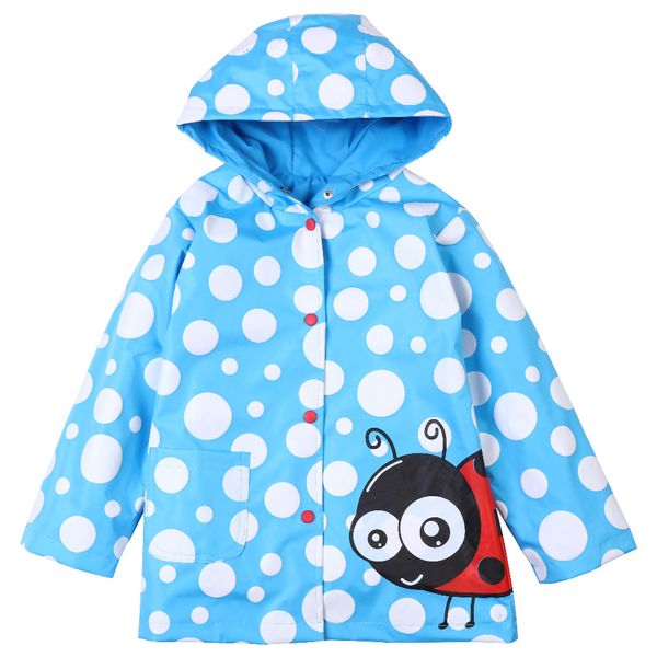 cute kids raincoat jacket cartoon animal cosplay dot hooded coat for 2-6years children boys girls waterproof outerwear clothing, Blue;gray
cute kids raincoat jacket cartoon animal cosplay dot hooded coat for 2-6years children boys girls waterproof outerwear clothing, Blue;gray