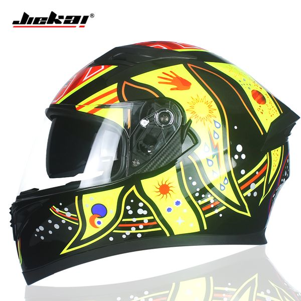 brand new genuine jiekai full face helmet winter warm dual shade motorcycle helmet casco motorcycle e moto racing helmet
brand new genuine jiekai full face helmet winter warm dual shade motorcycle helmet casco motorcycle e moto racing helmet