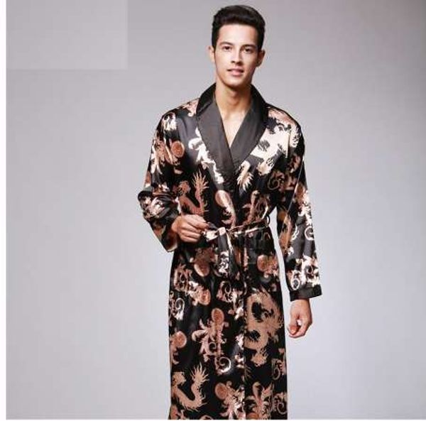rosicil men robe couple bathrobe brand faux silk robes long home clothing male sleep robe xxl 5 colors summer style wp032, Black;brown
rosicil men robe couple bathrobe brand faux silk robes long home clothing male sleep robe xxl 5 colors summer style wp032, Black;brown