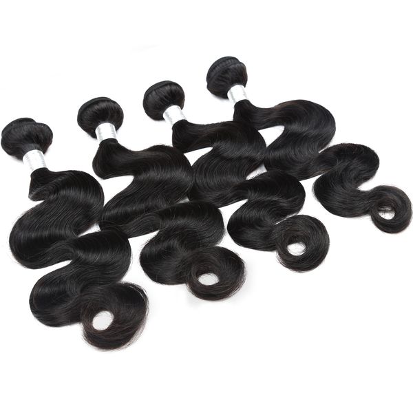 12a body wave raw human hair 4bundles with natural color grade quality brazilian peruvian hair malaysian indian hair extensions, Black
12a body wave raw human hair 4bundles with natural color grade quality brazilian peruvian hair malaysian indian hair extensions, Black