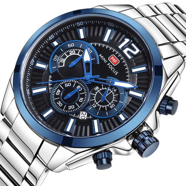 bofute men's watch sports watch quartz watches luminous calendar waterproof metal steel strip 0104g, Slivery;brown
bofute men's watch sports watch quartz watches luminous calendar waterproof metal steel strip 0104g, Slivery;brown