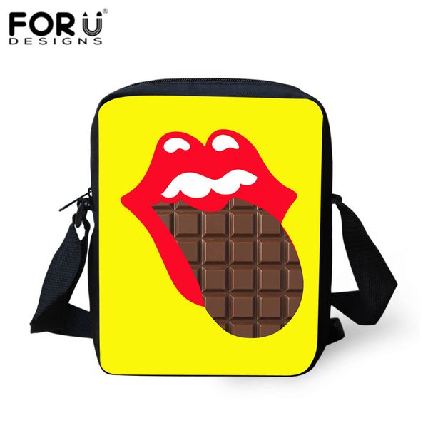 forudesigns crossbody schoolbags lips chocolate printing children satchel bookbag shoulder bags girls school messenger bag
forudesigns crossbody schoolbags lips chocolate printing children satchel bookbag shoulder bags girls school messenger bag