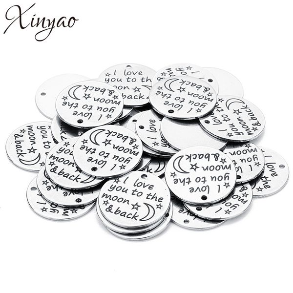 xinyao 2018 5pc/lot stainless steel dog tags silver tone pendants stamping tag round word charm for diy necklace making findings, Bronze;silver
xinyao 2018 5pc/lot stainless steel dog tags silver tone pendants stamping tag round word charm for diy necklace making findings, Bronze;silver