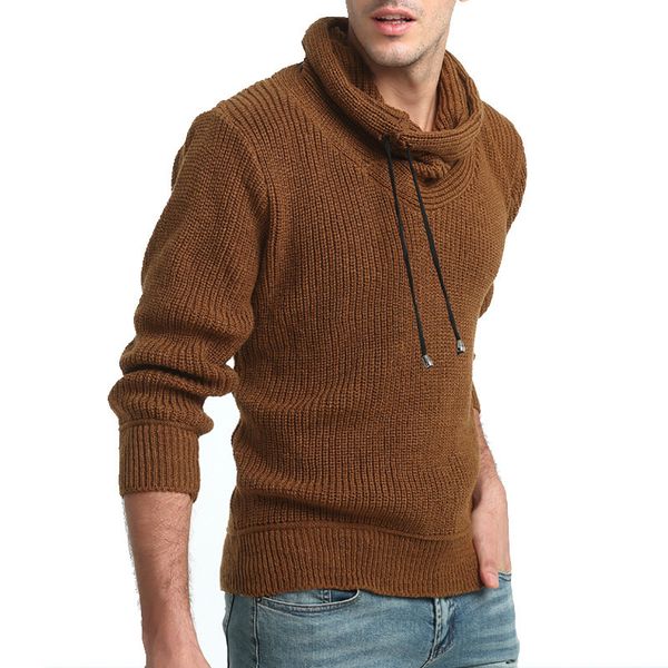 new voguemen knitted casual sweater comfortable warm winter caot outerwear turtleneck knitting mens sweaters pullover, White;black
new voguemen knitted casual sweater comfortable warm winter caot outerwear turtleneck knitting mens sweaters pullover, White;black