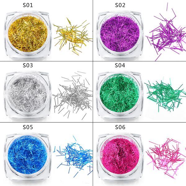 mtssii 1box 6colors fashion nail art sequins rhombus colorful laser bar flakes glitter paillette manicure nail art decorations, Silver;gold
mtssii 1box 6colors fashion nail art sequins rhombus colorful laser bar flakes glitter paillette manicure nail art decorations, Silver;gold