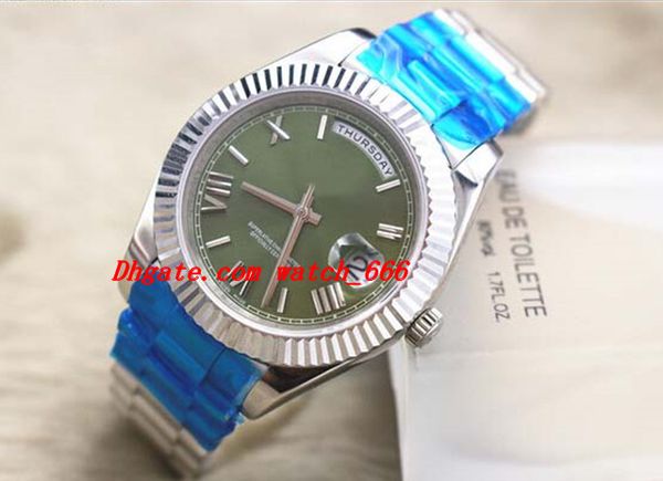 luxury watches unworn date 41mm silver/yellow gold - green roman - 228238 automatic men watch men's watch watches, Slivery;brown
luxury watches unworn date 41mm silver/yellow gold - green roman - 228238 automatic men watch men's watch watches, Slivery;brown
