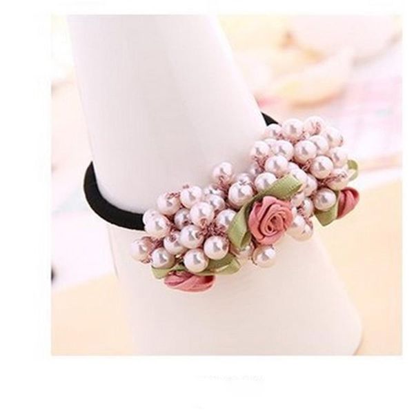 sweet hair rope elastic cloth flower faux pearl hair bands women accessories jewelry, Golden;white
sweet hair rope elastic cloth flower faux pearl hair bands women accessories jewelry, Golden;white