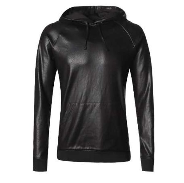 men new elastic leather cotton black hoodie mens turtleneck hat fashion casual winter hoodies
men new elastic leather cotton black hoodie mens turtleneck hat fashion casual winter hoodies