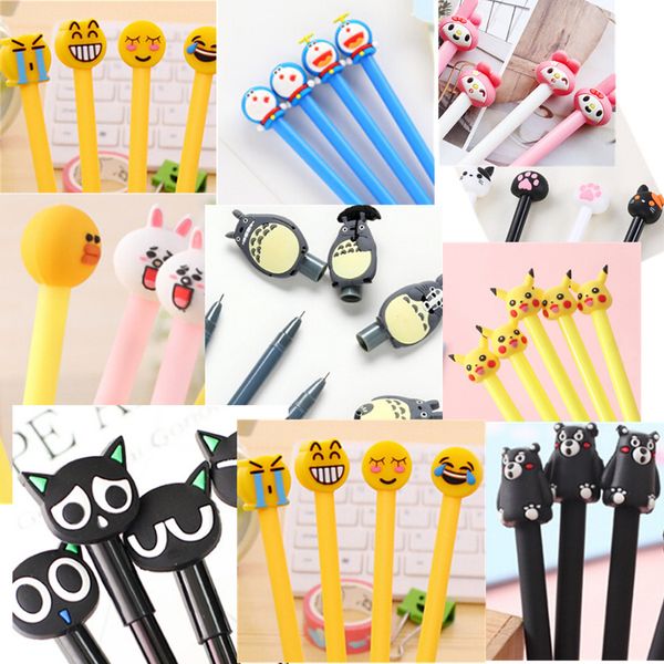4pcs/lot 0.38mm cute cartoon gel ink pen maker pen school office supply black signature pen kawaii students' gift
4pcs/lot 0.38mm cute cartoon gel ink pen maker pen school office supply black signature pen kawaii students' gift