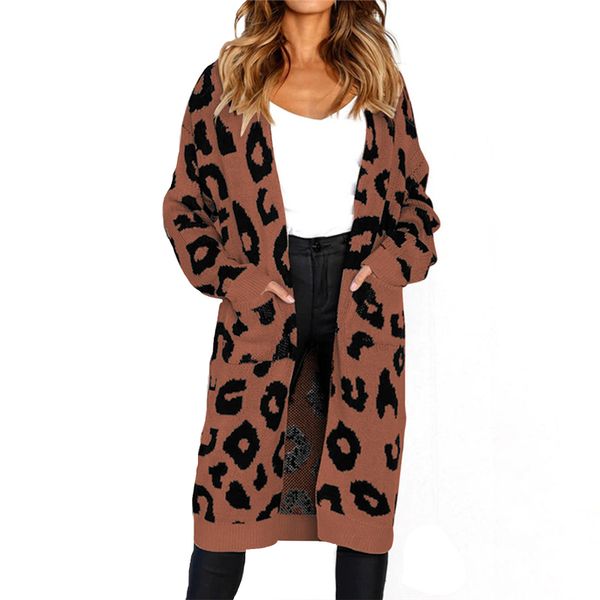 leopard long sweater women knitting cardigan winter 2018 fashion print christmas sweater long sleeve pockets knitwear coat, White;black
leopard long sweater women knitting cardigan winter 2018 fashion print christmas sweater long sleeve pockets knitwear coat, White;black