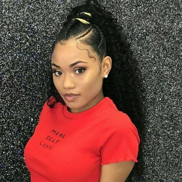 100% human hair ponytail afro kinky curly drawstring ponytail extensions, 160g brazilian virgin hair pony tail afro kinky curly hair 1b, Black
100% human hair ponytail afro kinky curly drawstring ponytail extensions, 160g brazilian virgin hair pony tail afro kinky curly hair 1b, Black