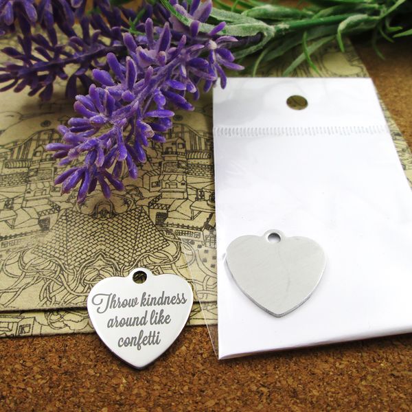 40pcs--"throu kindness around like conletti"stainless steel charms more style for choosing diy charms pendants for necklace, Bronze;silver
40pcs--"throu kindness around like conletti"stainless steel charms more style for choosing diy charms pendants for necklace, Bronze;silver