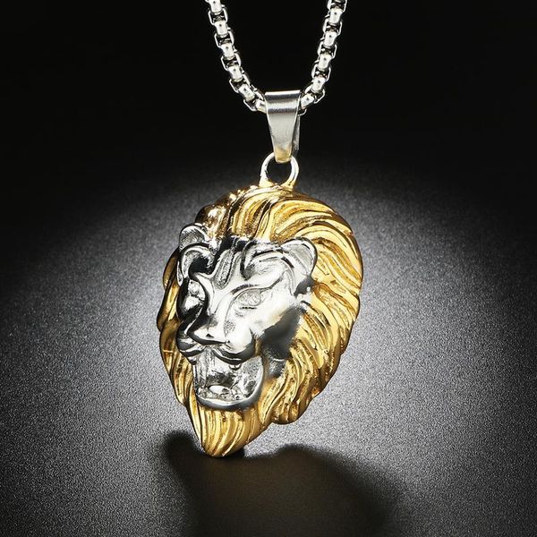 obsede never fade stainless steel cross lion king punk cool vintage pendant necklace skull titanium gothic wings skeleton skull, Silver
obsede never fade stainless steel cross lion king punk cool vintage pendant necklace skull titanium gothic wings skeleton skull, Silver