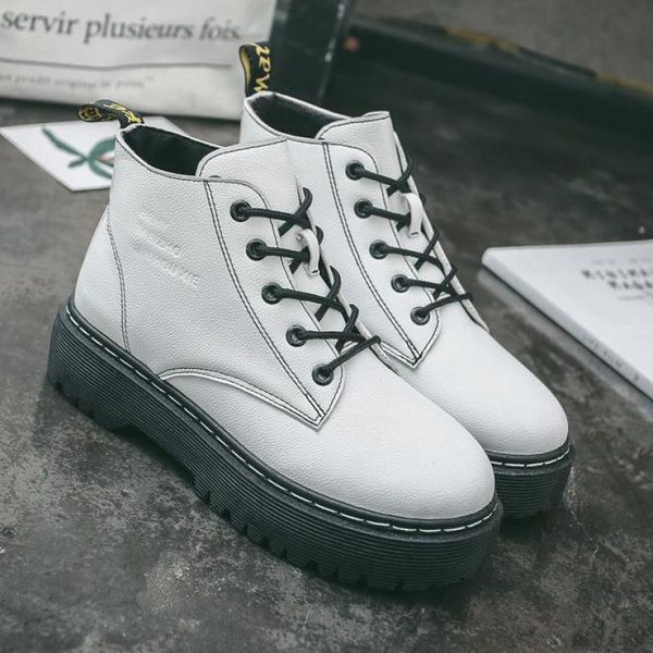 women ankle boots shoes 2018 autumn winter lace up shoe female motorcycle ankle fashion platform boots for ladies botas feminina, Black
women ankle boots shoes 2018 autumn winter lace up shoe female motorcycle ankle fashion platform boots for ladies botas feminina, Black