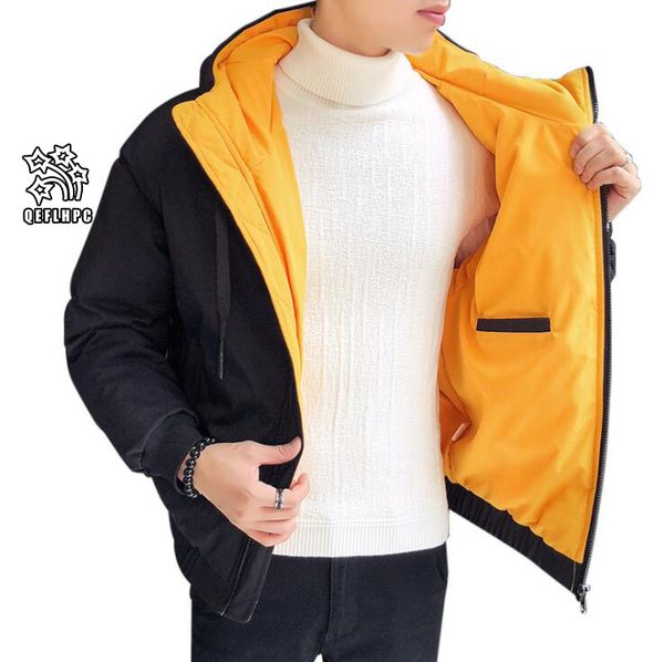 2018 men cotton padded clothes keep warm in winter cotton-padded jacket men thick coat loose style men's down & parkas coats hooded xxc, Black
2018 men cotton padded clothes keep warm in winter cotton-padded jacket men thick coat loose style men's down & parkas coats hooded xxc, Black