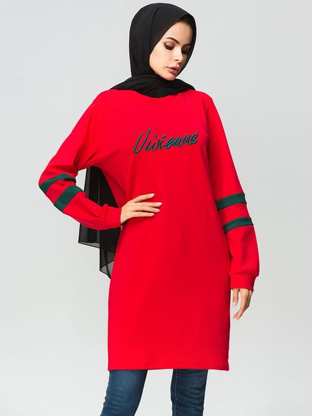 187191 muslim women seatershirts winter autumn long sleeved embroidered jacket for muslim recreation ethric clothings, Red
187191 muslim women seatershirts winter autumn long sleeved embroidered jacket for muslim recreation ethric clothings, Red