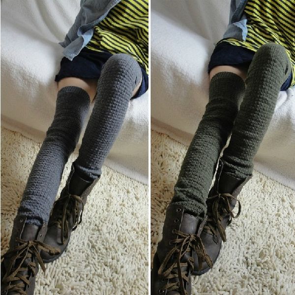 women's autumn winter warmer heap boots jacket leg guards 75cm length long thigh high gaiters women prom dress accessroy, Black;white
women's autumn winter warmer heap boots jacket leg guards 75cm length long thigh high gaiters women prom dress accessroy, Black;white