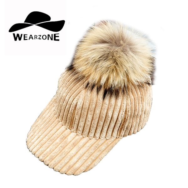 2017 woman's baseball hats winter coarse corduroy removable hair ball hat really raccoon hair ball removable baseball caps, Blue;gray
2017 woman's baseball hats winter coarse corduroy removable hair ball hat really raccoon hair ball removable baseball caps, Blue;gray