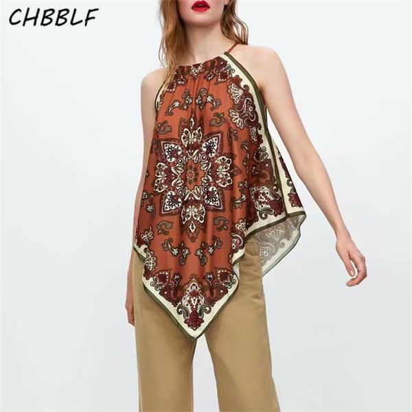chbblf women halter paisley print blouses irregular design sleeveless backless shirts ladies chic blusa cdc8771, White
chbblf women halter paisley print blouses irregular design sleeveless backless shirts ladies chic blusa cdc8771, White