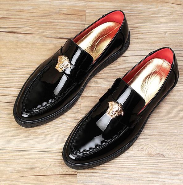 promotion new patent leather men's bussines dress shoes, lace-up casual men flats weddng shoes , men derby shoes dh2h45, Black
promotion new patent leather men's bussines dress shoes, lace-up casual men flats weddng shoes , men derby shoes dh2h45, Black