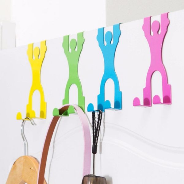 cute stainless steel over the door dual hanger hook hat coat holder popular new key rack
cute stainless steel over the door dual hanger hook hat coat holder popular new key rack